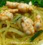 Resep Zucchini noddle udang bayam zoodle mi sayur timun gluten free yang Lezat