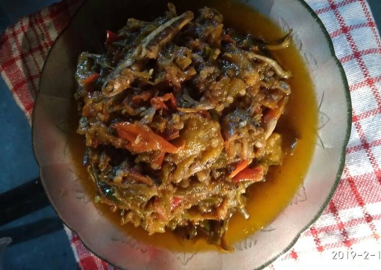 Sambel teri cabai ijo