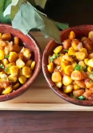 A picture of 🌽 મસાલેદાર ક્રિસ્પી મકાઈ 🌽.