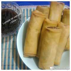 A picture of Lumpia isi sayuran.