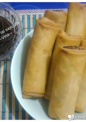 Foto resep Lumpia isi sayuran