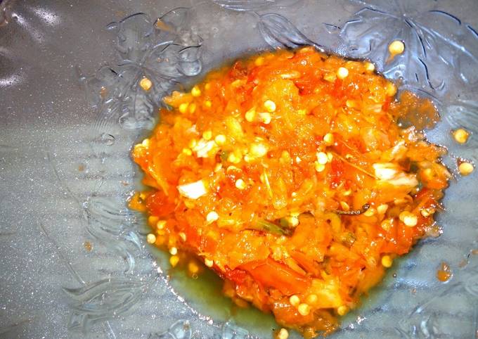 Sambel geprek