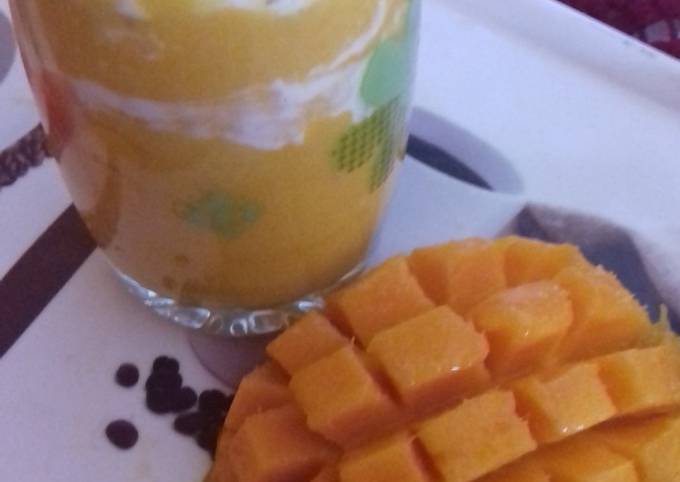 Simple Way to Prepare Quick Mango mastani