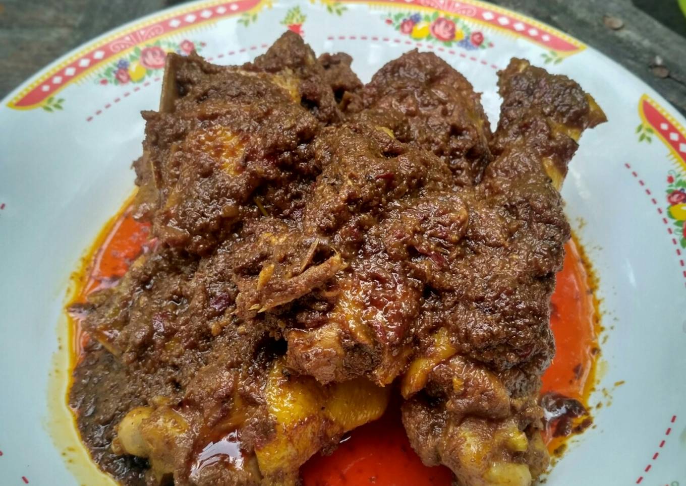 Itik/Bebek Masak Karih