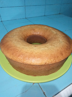 Foto resep Bolu pisang menul baking pan