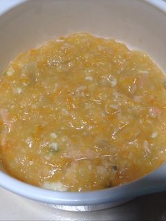 Foto resep Salmon Cream Soup (mpasi 9+)