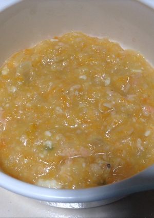 Foto resep Salmon Cream Soup (mpasi 9+)