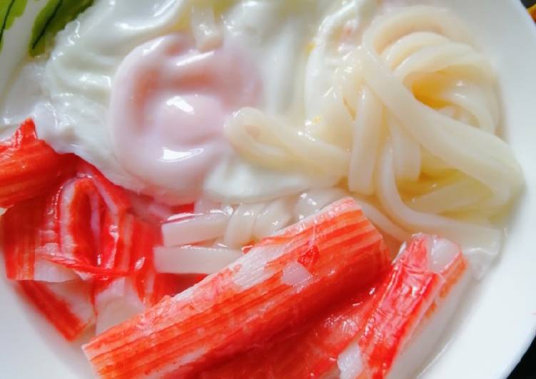 Simple Way to Make Any-night-of-the-week Crab Stick Udon