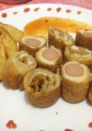 Foto resep Roti gulung isi (bread roll)
