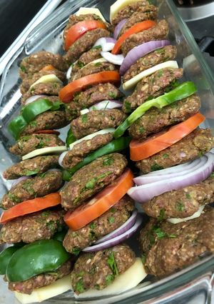 A picture of Turkish Baked Kofta.