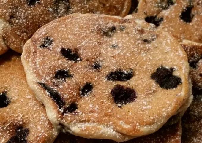 Vickys Secret Ingredient Chocolate Chip Pancakes, GF DF EF SF NF