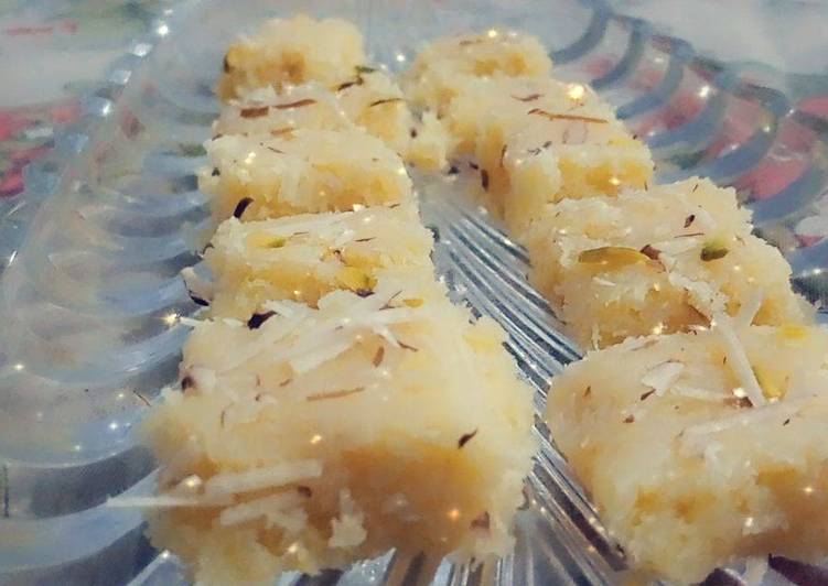 Coconut Barfi