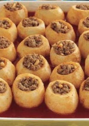 صورة لوصفة بطاطس محشيه باللحمه المفرومه