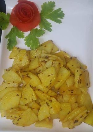 A picture of Zeera Aloo bhaji best for sehri #CookpadRamadan #Sehricontest.