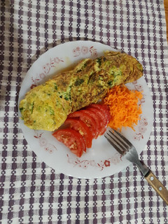 Una foto de Omellet de zapallito 😋