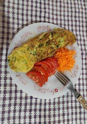 Una foto de Omellet de zapallito 😋