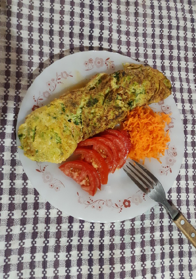 Una foto de Omellet de zapallito 😋
