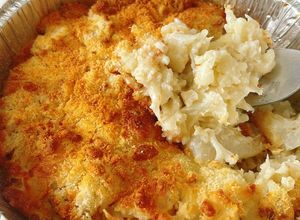 รูปของ กะหล่ำดอกอบชีส หม้อทอด Cauliflower Cheese Airfryer