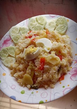 মুগডালের সাদা খিচুড়ি রেসিপির প্রধান ছবি