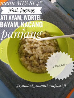 Foto resep Bubur MPASI 4*