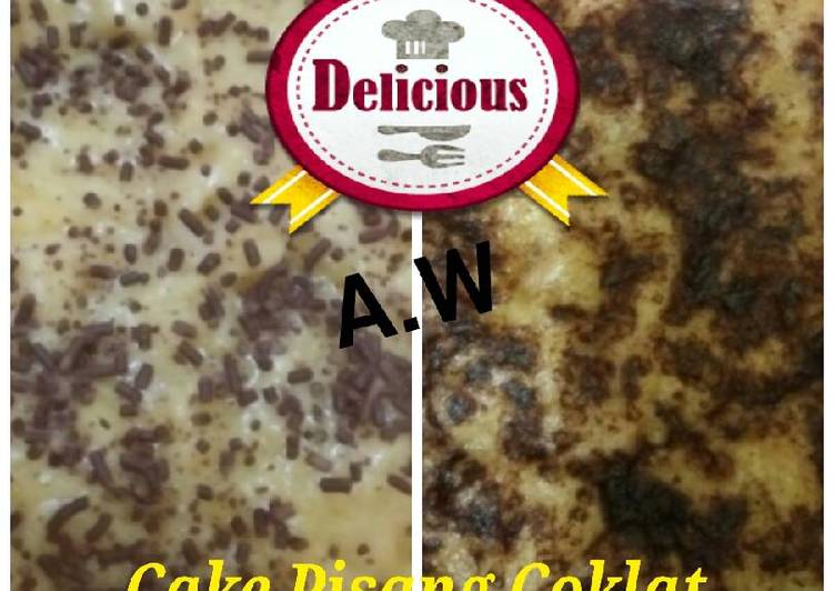 Cake Pisang Coklat 1+