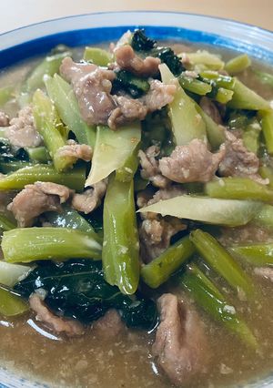 Foto resep Pork ca Kailan