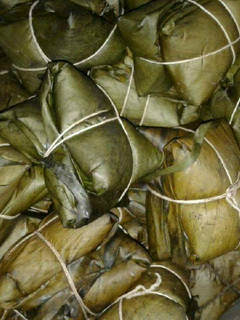 Una foto de Tamal de hoja