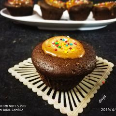 Mochi Mochi chaco cup cakes A picture of Mochi Mochi chaco cup cakes.