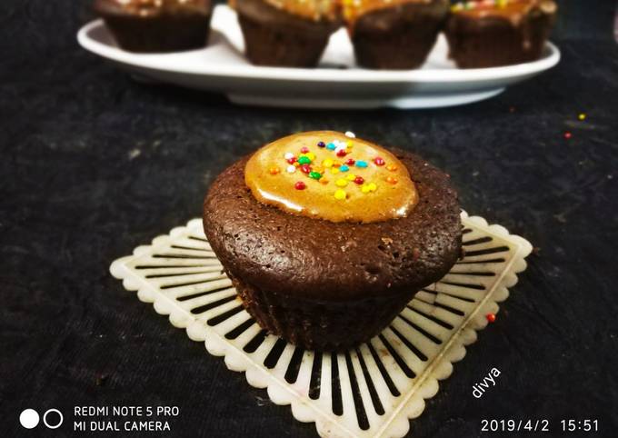 Mochi Mochi chaco cup cakes Recipe by Divya Konduri Cookpad