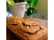 Una foto de psyllium pan sin gluten