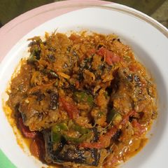 A picture of Peppered catfish.