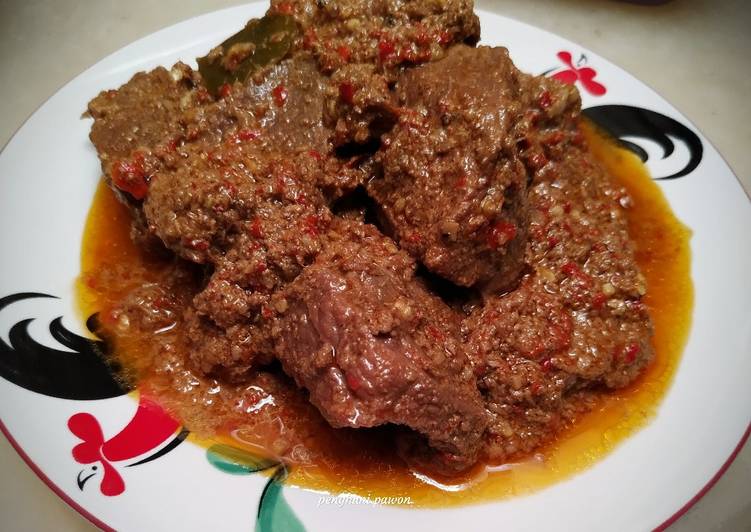 How to Make Delicious RENDANG DAGING SAPI ala SAYA👌