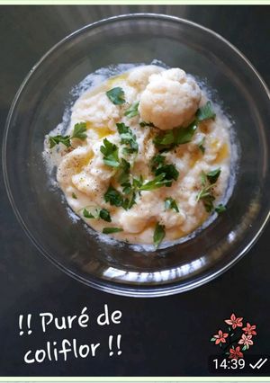 Una foto de Puré de Coliflor