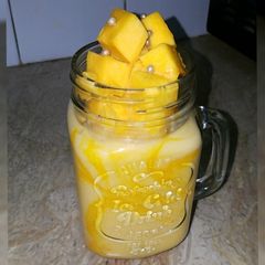 A picture of Mango Lassi.