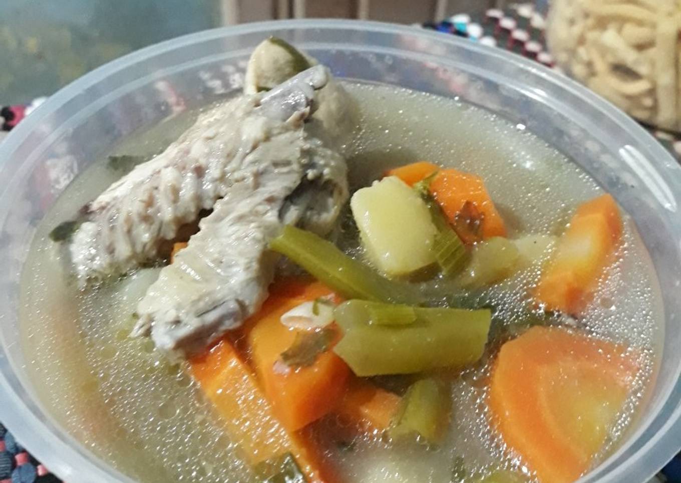 Sop ayam istimewa 😊