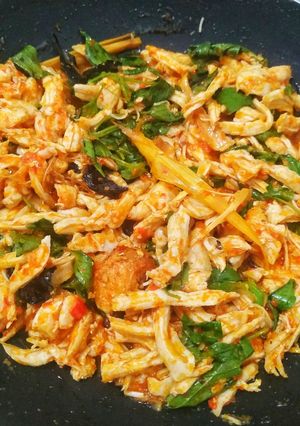 Foto resep Ayam suwir kemangi