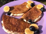 Una foto de tiramisu con edulcorante