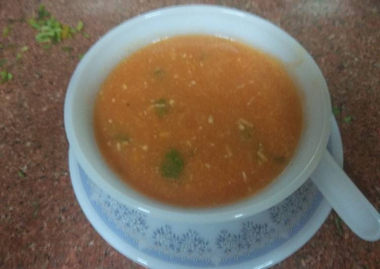 Recipe of Favorite Cream of tomato soup