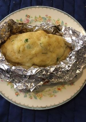 Una foto de PAPAS RELLENAS AL HORNO ©