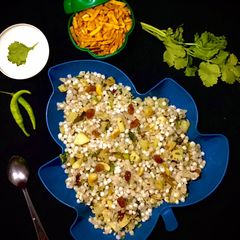 A picture of Sabudana Khichdi.