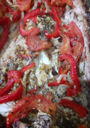 Una foto de Tararira al horno