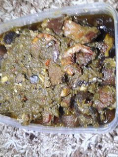A picture of Ofada Sauce.