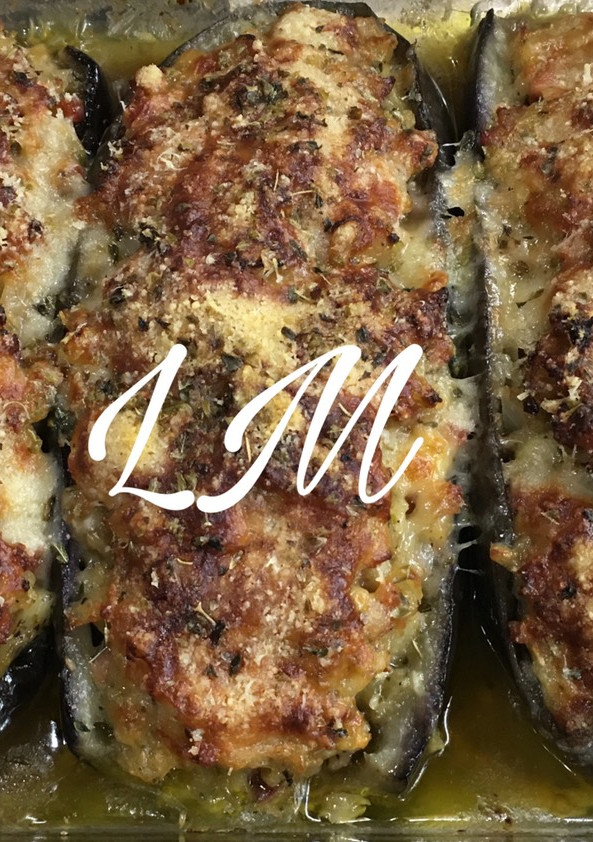 Una foto de Berenjenas rellenas