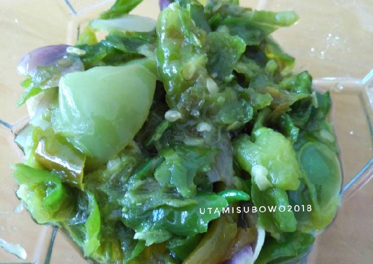 Sambal hijau Padang