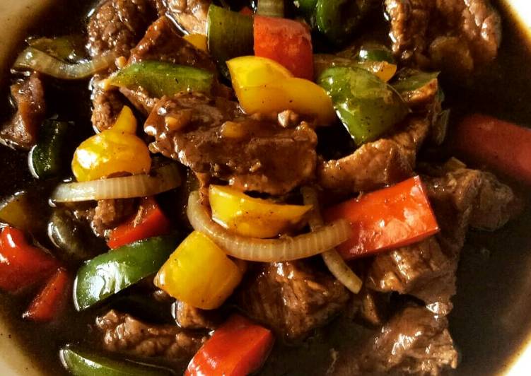 Resep: 25. Sapi Lada Hitam #BikinRamadanBerkesan Kekinian