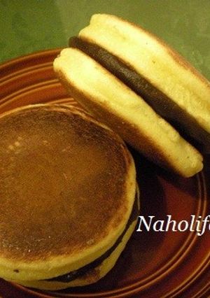 A picture of Easy Dorayaki with Pancake Mix.