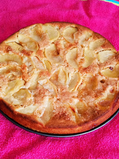 Una foto de Tarta de manzana sin gluten