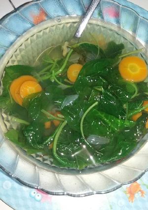 Foto resep Sayur Bayam #DietGM #DietGMday2