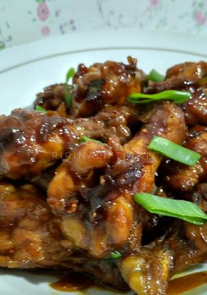 Foto resep Ayam Kecap bumbu iris