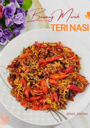 Foto resep Tumis Bawang Merah Teri Nasi